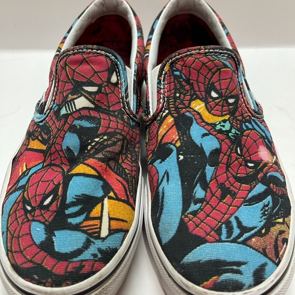 spiderman vans size 8